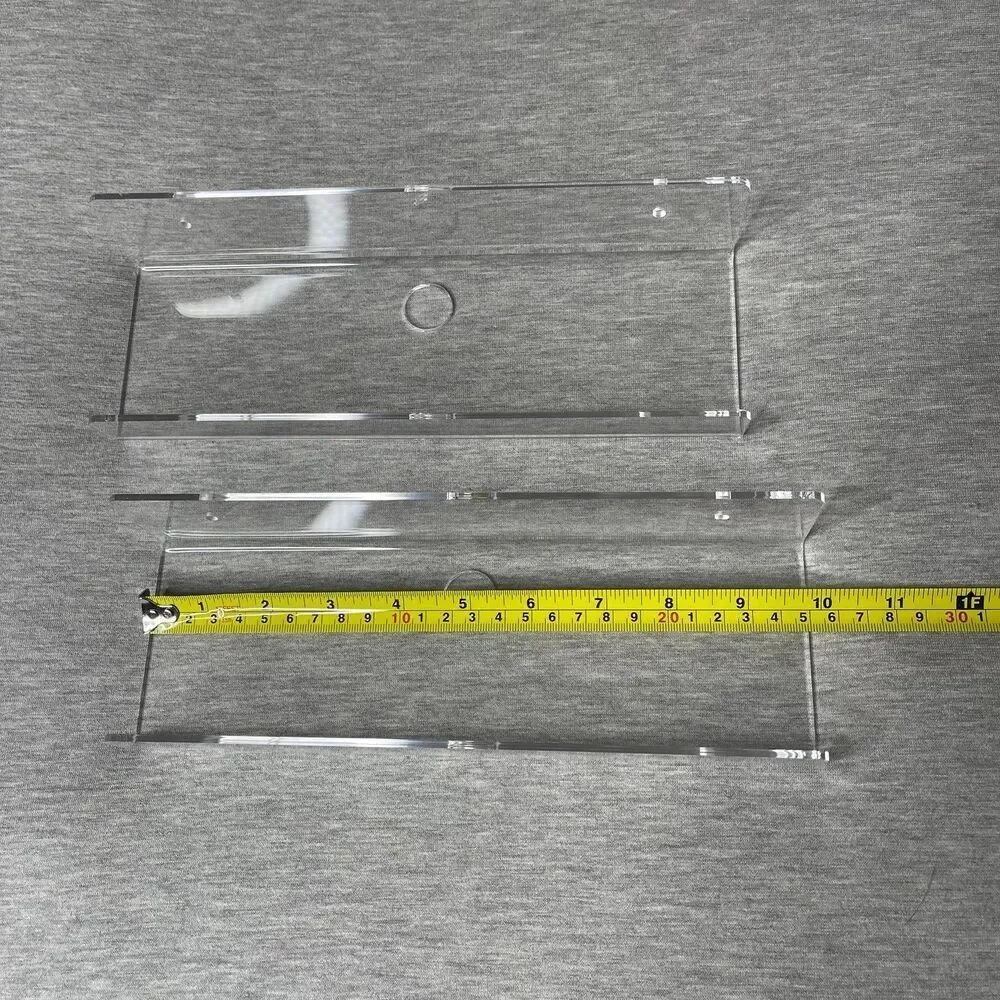 Mocoosy 10” Clear Acrylic Floating Shelves 2 PCS. Set